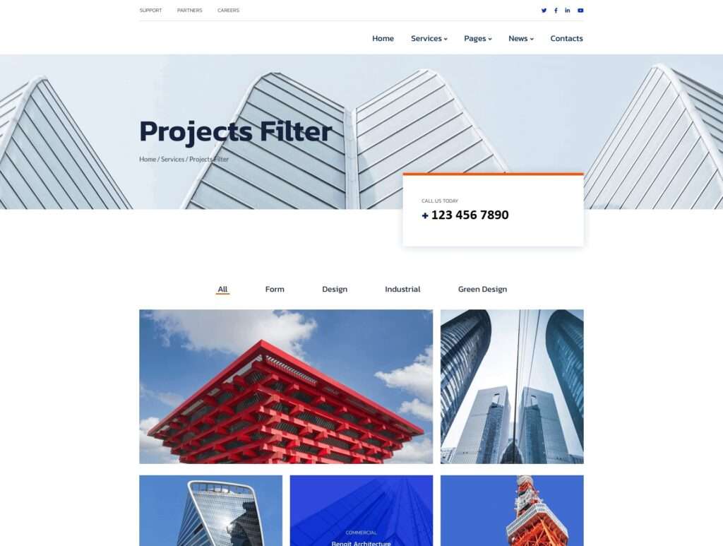 Projects Filter